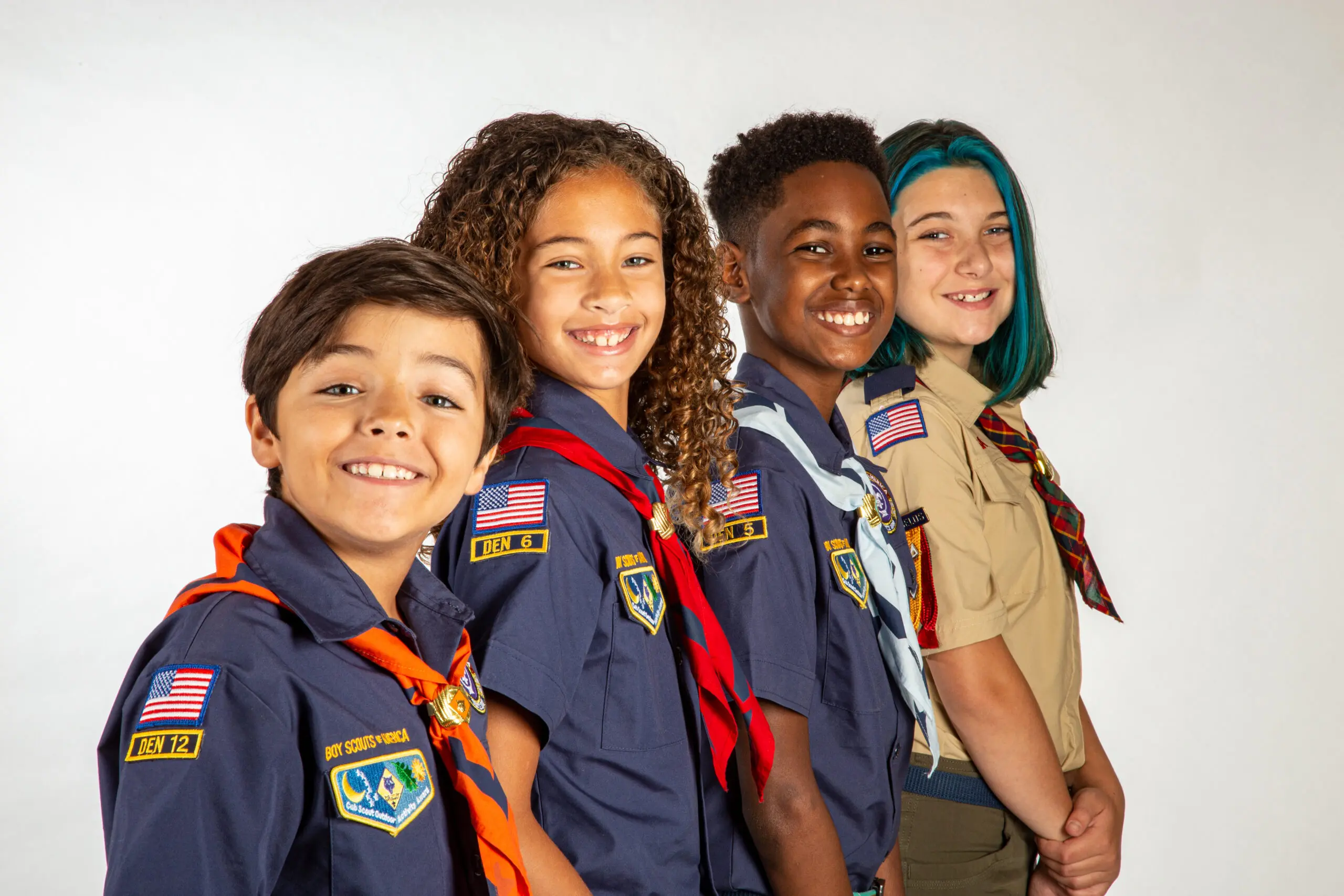 Scouts in uniform